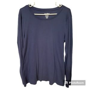 Old Navy Tshirt Women’s XLarge Navy Perfect Shirt